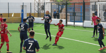 Los melillenses no se ven sorprendidos en sus partidos en La Espiguera.