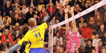 Imagen de uno de los partidos de esta jornada en Superliga.