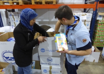 Cadena solidaria contra el hambre