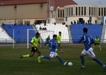 Santi Luque fue el autor del segundo gol de la UD Melilla.