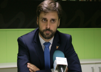 Alejandro Alcoba, entrenador del Melilla BC.