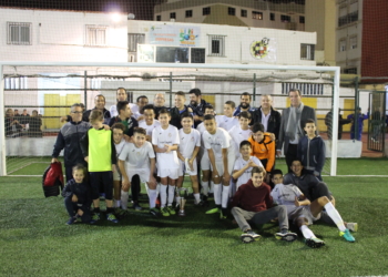 La Peña Real Madrid se lleva a sus vitrinas la I Copa Centenario infantil