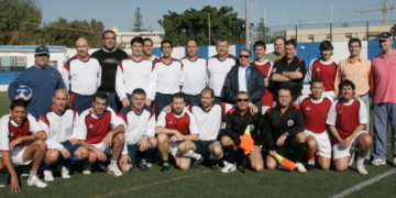 Foto de familia del encuentro celebrado durante la primera edición, que fue en 2007.