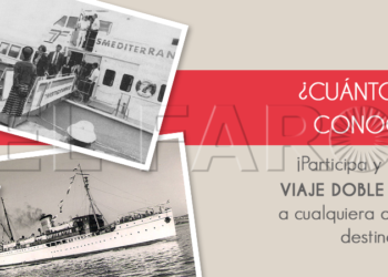 Trasmediterránea lanza un concurso para celebrar sus 100 años de historia