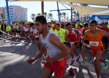 Salida de unas de las competiciones de la San Silvestre del año pasado.