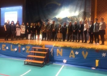 El evento tuvo lugar en el salón de actos del colegio de Nuestra Señora del Buen Consejo.