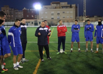 Josu Uribe no quiere que sus jugadores bajen ni un ápice su nivel de intensidad en ningún aspecto, ni físico ni táctico.