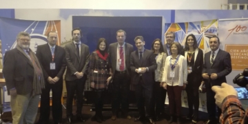 Foto de familia de la presentación de Melilla Naútica 2017