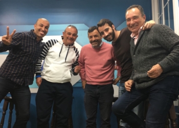 Tertulianos que estuvieron presentes en el sexto programa de ‘El Chirimbolo’ de FaroTV.