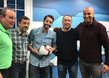Tertulianos que estuvieron presentes en el quinto programa de ‘El Chirimbolo’ de FaroTV.