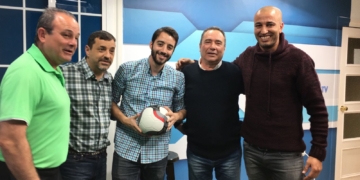 Tertulianos que estuvieron presentes en el quinto programa de ‘El Chirimbolo’ de FaroTV.