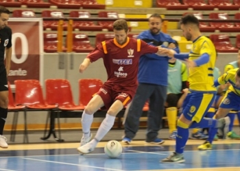 El jugador melillense, Kiko, en el partido en tierras cordobesas.