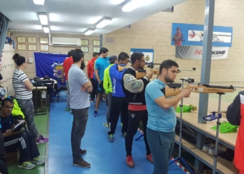 Tirada de los futuros técnicos deportivos de nuestra ciudad.