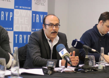 Jaime Auday, presidente azulino.