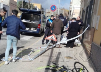 El ciclista murió atropellado por un vehículo en el barrio de Cabrerizas
