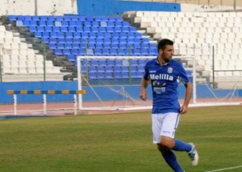 Nacho Aznar será titular en el once inicial, en el choque frente al Recreativo de Huelva.