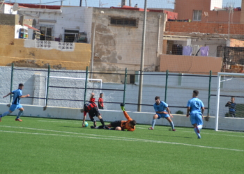 Mimon fue objeto de penalti en las postrimerías del choque frente al Málaga CF B y se encargó de materializar el único gol del filial melillense en la matinal de ayer domingo.