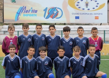 Componentes de la selección alevín melillense que va a tomar parte en el Campeonato de España de Selecciones Autonómicas.