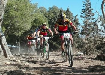 Imagen de una de las competiciones ciclistas celebradas en tierras melillenses.