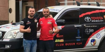 Imagen de los competidores de nuestra ciudad que estarán en la línea de salida.