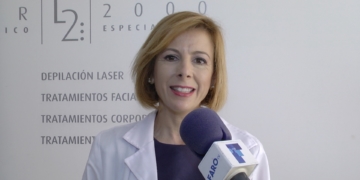 Nieves de la Cruz, responsable de la clínica Láser 2000 de Melilla.