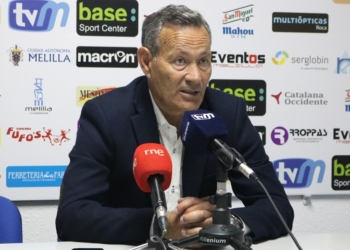 Juan Moya se lamentó de la falta de acierto a la hora del gol, pero se mostró muy satisfecho con el trabajo de sus jugadores.