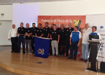 Equipo de la Federación Melillense que estuvo en Valencia.