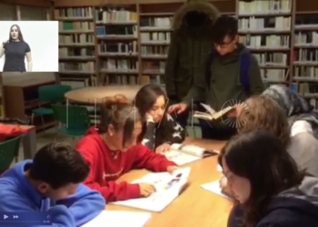 Captura del vídeo premiado del instituto Enrique Nieto.