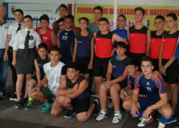 Algunos de los competidores que realizaron la III Jornada de la Liga Autonómica.