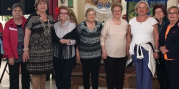 Inauguración de la Cruz de Mayo del Centro Social
