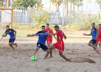 El fútbol playa aparece en la escena deportiva melillense