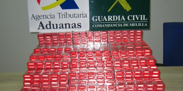 Tabaco decomisado en Melilla