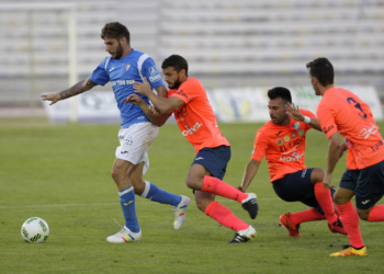 El nuevo jugador azulino, en uno de los partidos con su anterior equipo, el San Fernando de Cádiz.

 ANDALUCÍA