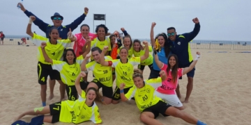 Las jugadoras de la escuadra nuestra ciudad dejaron el pabellón melillense en lo más alto posible
