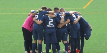 Jugadores de la escuadra del River Melilla de la pasada temporada