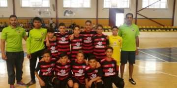 Integrantes de la escuadra infantil que han estado jugando en tierras ceutíes su Nacional