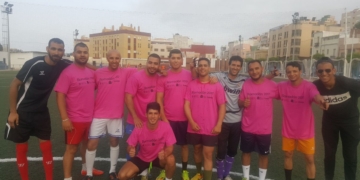 Uno de los conjuntos que está tomando parte en la competición futbolística.