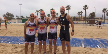 Algunos de los componentes de la escuadra de nuestra ciudad que estuvieron presentes en competiciones nacionales