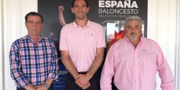 Imagen de la última reunión que se mantuvo en la Federación Española de Baloncesto.