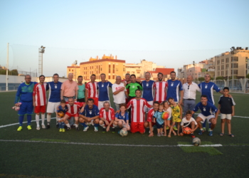 El partido se llevó a cabo en el Fernando Pernías