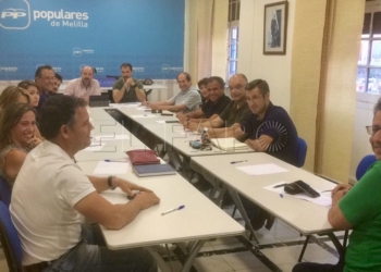 Comisión de Fomento y Medio Ambiente del PP, celebrada en el pasado jueves.