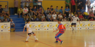 Imagen de uno de los derbis que se pudieron vivir la pasada temporada en esta categoría nacional
