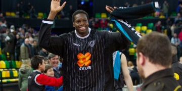El jugador, en su etapa en el Bilbao Basket