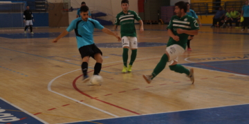 Raúl Driss, a la izquierda, uno de los jugadores importantes en el juego de la escuadra de nuestra ciudad