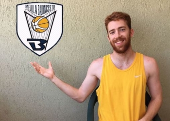 Edu Durán quiere seguir creciendo de la mano del Melilla Baloncesto y quedar lo más arriba posible