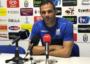 Ricardo Segura ‘Richi’, durante la rueda de prensa ofrecida en la matinal de ayer jueves.