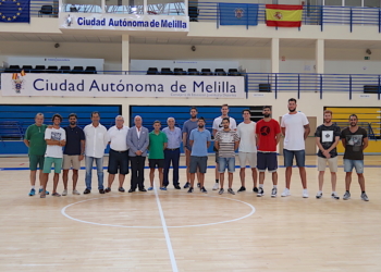La ilusionante plantilla del Melilla BC 2017-2018 inicia sus primeros pasos