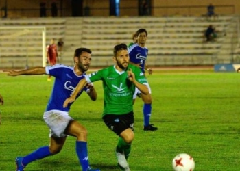 Imagen de uno de los partidos de la Segunda División B.