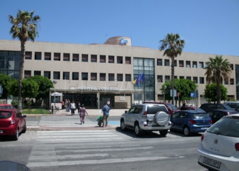 Una fotografía del Hospital Comarcal de Melilla