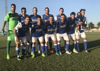 El equipo azulino estrenó la primera equipación de la temporada